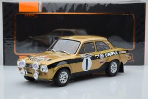 Ford Escort Mk1 RS1600 Night Version #1 R. Clark / J. Porter Rally Wales 1972 IXO 1:18 18RMC100 Metall — Bild 6 von 6