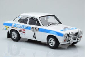 Ford Escort Mk1 RS1600 Night Version #4 R. Clark / T. Mason RAC Rally 1972 IXO 1:18 18RMC101 Metall — Bild 4 von 6