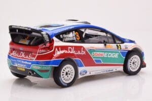 Ford Fiesta RS WRC Ford Abu Dhabi #3 M. Hirvonen / J. Lehtinen Winner Rally Australia 2011 Minichamps 1:18 151110803 Metall — Bild 2 von 6