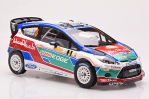 Ford Fiesta RS WRC Ford Abu Dhabi #3 M. Hirvonen / J. Lehtinen Winner Rally Australia 2011 Minichamps 1:18 151110803 Metall — Bild 4 von 6