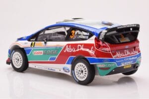 Ford Fiesta RS WRC Ford Abu Dhabi #3 M. Hirvonen / J. Lehtinen Winner Rally Australia 2011 Minichamps 1:18 151110803 Metall — Bild 5 von 6