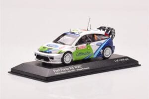 Ford Focus RS WRC #4 R. Kresta / J. Tomanek Rally Monte Carlo 2005 Minichamps 1:43 400058404 Metall — Bild 2 von 4