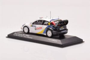 Ford Focus RS WRC #4 M. Martin / M. Park Neste Rally Finland Winners 2003 Minichamps 1:43 400038304 Metall — Bild 3 von 4