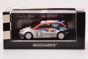 Ford Focus RS WRC #5 C. McRae / N. Grist Rally Acropolis Winner 2002 Minichamps 1:43 430028905 Metall — Bild 4 von 4