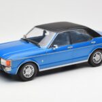Ford Granada Mk1 Metallic Blau Matt Schwarz MCG 1:18