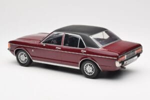 Ford Granada Mk1 Metallic Dunkelrot Matt Schwarz MCG 1:18 MCG18393 Metall — Bild 5 von 6
