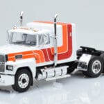 Ford LTL 9000 Weiß Rot Orange IXO 1:43