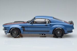 Ford Mustang Boss Cobra Ruffian Cars Blau GT Spirit 1:18 GT426 Resin — Bild 3 von 6