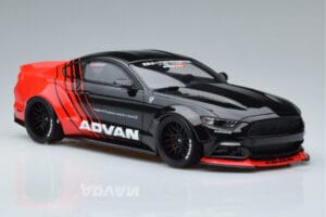Ford Mustang S550 LB Works Liberty Walk Advan GT Spirit 1:18 KJ035 Resin — Bild 4 von 6
