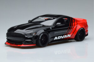 Ford Mustang S550 LB Works Liberty Walk Advan GT Spirit 1:18 KJ035 Resin