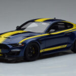 Ford Mustang S550 Shelby Super Snake Blau GT Spirit 1:18