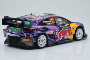 Ford Puma Rally1 WRC #16 A. Fourmaux / A. Coria Rally Monte Carlo 2022 IXO 1:18 18RMC111 Metall — Bild 2 von 6