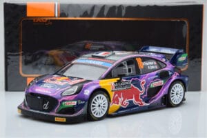 Ford Puma Rally1 WRC #16 A. Fourmaux / A. Coria Rally Monte Carlo 2022 IXO 1:18 18RMC111 Metall — Bild 6 von 6