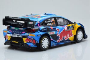 Ford Puma Rally1 WRC #7 P-L. Loubet / N. Gilsoul Rally Sweden 2023 IXO 1:18 18RMC154B Metall — Bild 2 von 6
