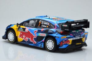 Ford Puma Rally1 WRC #7 P-L. Loubet / N. Gilsoul Rally Sweden 2023 IXO 1:18 18RMC154B Metall — Bild 5 von 6
