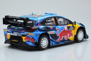 Ford Puma Rally1 WRC #8 O. Tanak / M. Jarveoja Winner Rally Sweden 2023 IXO 1:18 18RMC154A Metall — Bild 2 von 6