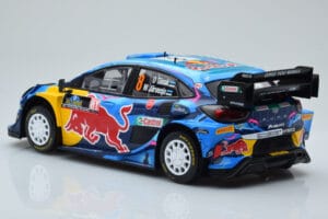 Ford Puma Rally1 WRC #8 O. Tanak / M. Jarveoja Winner Rally Sweden 2023 IXO 1:18 18RMC154A Metall — Bild 5 von 6