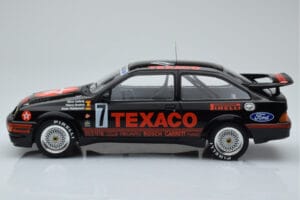 Ford Sierra RS500 Cosworth Texaco #7 K. Ludwig / K. Niedzwiedz / T. Boutsen 24 Hours of Spa 1987 IXO 1:18 18RMC051B Metall — Bild 3 von 6
