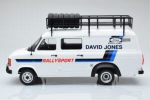Ford Transit Mk2 Van Team David Jones Rally Assistance IXO 1:18 18RMC033XE Metall — Bild 3 von 6
