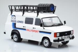 Ford Transit Mk2 Van Team David Jones Rally Assistance IXO 1:18 18RMC033XE Metall — Bild 4 von 6