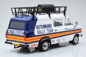 Ford Transit Mk2 Van Team Rothmans Rally Assistance IXO 1:18 18RMC057XE Metall — Bild 2 von 6