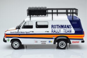 Ford Transit Mk2 Van Team Rothmans Rally Assistance IXO 1:18 18RMC057XE Metall — Bild 3 von 6