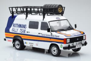 Ford Transit Mk2 Van Team Rothmans Rally Assistance IXO 1:18 18RMC057XE Metall — Bild 4 von 6