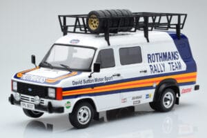 Ford Transit Mk2 Van Team Rothmans Rally Assistance IXO 1:18