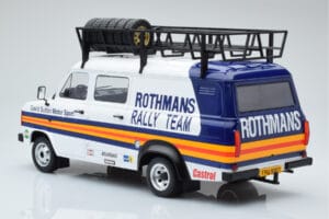 Ford Transit Mk2 Van Team Rothmans Rally Assistance IXO 1:18 18RMC057XE Metall — Bild 5 von 6