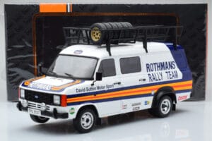 Ford Transit Mk2 Van Team Rothmans Rally Assistance IXO 1:18 18RMC057XE Metall — Bild 6 von 6