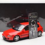 Honda Civic EG6 VTEC Rot LCD 1:18 - image 11 of 11