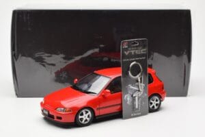 Honda Civic EG6 VTEC Rot LCD 1:18 LCD18018-RE Metall — Bild 11 von 11