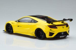 Honda NSX NC1 LB Works Liberty Walk Gelb GT Spirit 1:18 KJ034 Resin — Bild 5 von 6