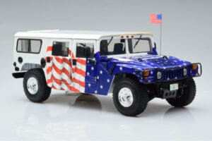 Hummer H1 General Gore-Lieberman USA 2000 Exoto 1:18 EX01807 Metall — Bild 5 von 7