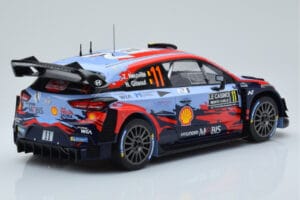 Hyundai i20 Coupe WRC #11 T. Neuville / N. Gilsoul Rally Monte Carlo 2020 IXO 1:18 18RMC067A Metall — Bild 2 von 6