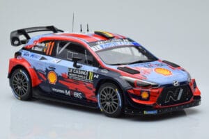 Hyundai i20 Coupe WRC #11 T. Neuville / N. Gilsoul Rally Monte Carlo 2020 IXO 1:18 18RMC067A Metall — Bild 4 von 6
