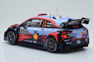 Hyundai i20 Coupe WRC #11 T. Neuville / N. Gilsoul Rally Monte Carlo 2020 IXO 1:18 18RMC067A Metall — Bild 5 von 6