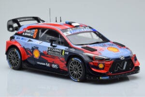 Hyundai i20 Coupe WRC #8 O. Tanak / M. Jarveoja Rally Monte Carlo 2020 IXO 1:18 18RMC067C Metall — Bild 4 von 6