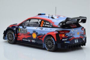 Hyundai i20 Coupe WRC #8 O. Tanak / M. Jarveoja Rally Monte Carlo 2020 IXO 1:18 18RMC067C Metall — Bild 5 von 6