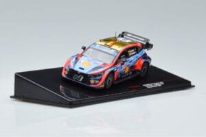 Hyundai i20 N Rally1 #11 T. Neuville / M. Wydaeghe Rally Finland 2022 IXO 1:43 RAM866 Metall — Bild 2 von 4