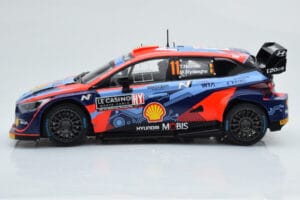 Hyundai i20 N Rally1 #11 T. Neuville / M. Wydaeghe Rally Monte Carlo 2022 IXO 1:18 18RMC112 Metall — Bild 3 von 6