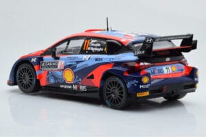 Hyundai i20 N Rally1 #11 T. Neuville / M. Wydaeghe Rally Monte Carlo 2022 IXO 1:18 18RMC112 Metall — Bild 5 von 6