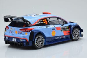 Hyundai i20 Coupe WRC #6 D. Sordo / C. del Barrio Rally Monte Carlo 2018 IXO 1:18 18RMC030C Metall — Bild 2 von 6