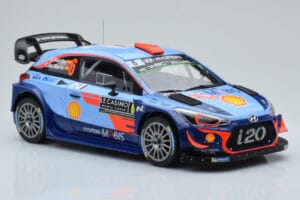 Hyundai i20 Coupe WRC #6 D. Sordo / C. del Barrio Rally Monte Carlo 2018 IXO 1:18 18RMC030C Metall — Bild 4 von 6