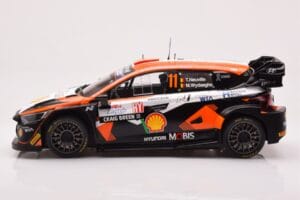 Hyundai i20 N Rally1 #11 T. Neuville / M. Wydaeghe Rally Croatia 2023 IXO 1:18 18RMC160A Metall — Bild 3 von 6