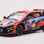 Hyundai i20 N Rally1 #11 T. Neuville / M. Wydaeghe Rally Monte Carlo 2023 IXO 1:18