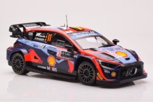 Hyundai i20 N Rally1 #11 T. Neuville / M. Wydaeghe Rally Monte Carlo 2023 IXO 1:18 18RMC153A Metall — Bild 4 von 6