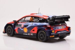 Hyundai i20 N Rally1 #11 T. Neuville / M. Wydaeghe Rally Monte Carlo 2023 IXO 1:18 18RMC153A Metall — Bild 5 von 6