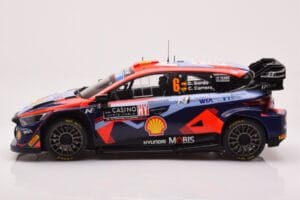 Hyundai i20 N Rally1 #6 D. Sordo / C. Carrera Rally Monte Carlo 2023 IXO 1:18 18RMC153B Metall — Bild 3 von 6