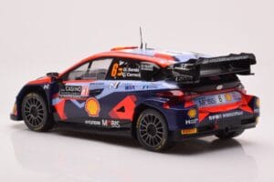 Hyundai i20 N Rally1 #6 D. Sordo / C. Carrera Rally Monte Carlo 2023 IXO 1:18 18RMC153B Metall — Bild 5 von 6